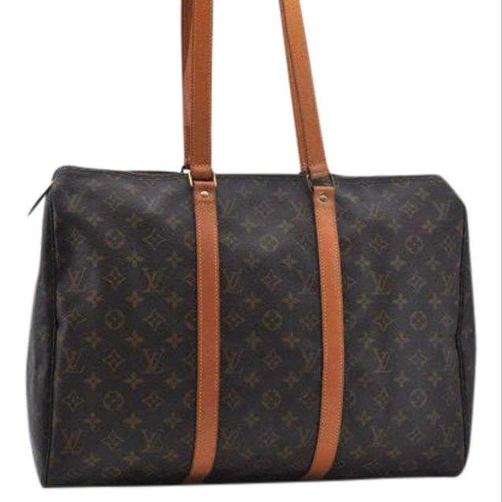 Auth Louis Vuitton Sac Flanerie 45 monogram LIKE NEW - Picture 2 of 8